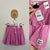 Cotton On Kids purple pleated skirt Sz 3-4 NWT