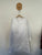 Brand unknown l/s white flower dress Sz 10 as new but play due to mark on hem as pictured
