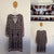 Honey + Stone black floral midi dress Sz XL as new