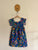 Coco & Ginger blue floral dress Sz 6 EEUC