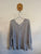 Witchery grey pullover acrylic/nylon/wool Sz M as new - see item description