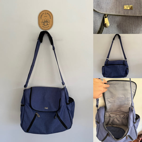 Gr8x nappy bag with bottle warmer, no change mat EUC