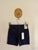 Target navy chino shorts Sz 3 NWT
