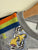 Kenzo Kids grey print jumper Sz 6 EUC but play because of small mend on shoulder as pictured