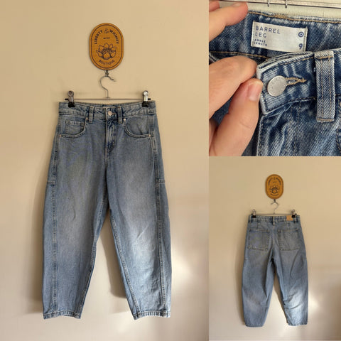 Target barrel leg jeans Sz 9 EEUC