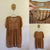 Tree of Life tan tunic/short dress Sz XL RRP $69.95 NWT