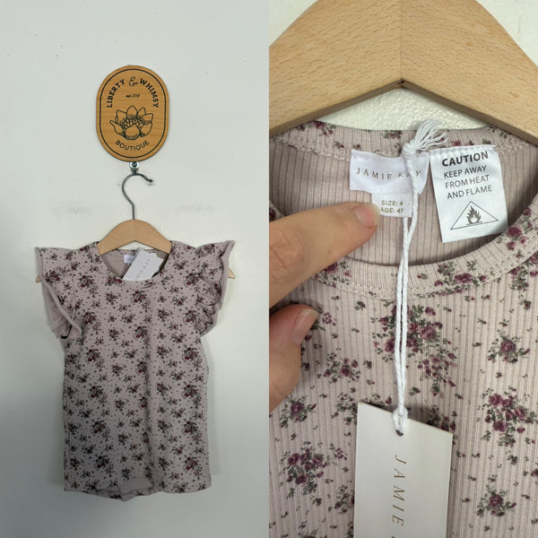 Jamie Kay floral tank Sz 4 NWT