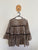 Seed leopard print blouse Sz 8 as new (looks unworn)