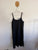 Target black euro linen cami dress Sz 18 RRP $60 NWT