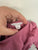 Country Road l/s pink Henley top Sz 000 VGUC