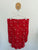 Target Woman red floral skirt Sz 18 EUC