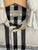 Burberry check button up shirt Sz 6 play - nick between shoulder blades has been mended