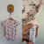 Next pink floral bodysuit Sz 00 as new