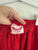 Paper Wings red cord bustle skirt Sz 4 as new (appears unworn)