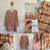 Bohemian Traders l/s check dress Sz 4XL (18-20) NWT