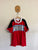 Burberry red logo polo shirt Sz 14 EEUC