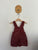 Jamie Kay plum cord shortalls Sz 3 as new