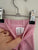 Marquise pink knit leggings Sz 0-6m as new