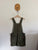 Seed green cord pinnie Sz 8 EUC
