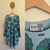 Minti l/s peacock dress Sz 12 EUC