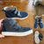 Country Road hi-top navy boots Sz 36 EUC worn once or twice