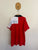 Tommy Hilfiger red polo shirt Sz XL 16-18 but best fit 14 imo EUC