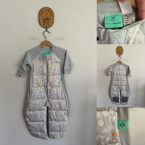 Ergo Pouch sleep suit bag 3.5 tog Sz 000-1 RRP $99.95 as new