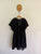 Kaiami Swim black beach cover Sz 10 NWT