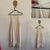 Mist cream ruffle dress Sz S as new