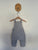 Next grey overalls Sz 6-9m NWOT