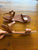 Windsor Smith Bondi tan leather sandals Sz 9 RRP $89.95 EUC worn once