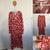 Elm l/s button up pocket dress Sz 20 EEUC