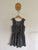 Next black and white print play suit Sz 7 EEUC