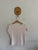 Zara cream ribbed top Sz 9-10 as new