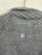 Joules grey poncho cape Sz M (6-8y) GUC