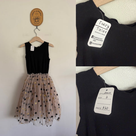 Fairy Tales Neave star dress Sz 7 NWT