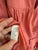 TILII pink cotton/linen dress Sz 12 as new