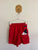 Tommy Hilfiger red netted board shorts Sz S or 14 teens as new
