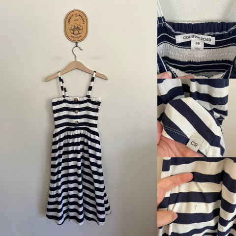 Country Road stripe jersey dress Sz 8 worn once but there’s a mark as pictured