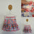 Marlo floral broderie skirt Sz 15-16 (slim) as new
