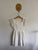 Jamie Kay cream muslin pinafore Sz 6 EUC