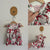 Designer Kidz pearl floral Hazel dress Sz 00 NWT
