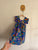Coco & Ginger blue floral dress Sz 6 EEUC
