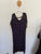 BeMe blue floral dress Sz 18 EUC