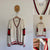Gucci cream chunky cotton knit web cardigan Sz 10 as new