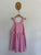 Seed pink stripe denim pinnie Sz 9 as new