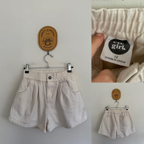 Eve Girl denim shorts Sz 12 EEUC