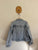 Seed stretch denim jacket Sz 9 EUC