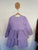 Country Road l/s lilac ruffle dress Sz 12 as new