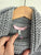 Joules grey poncho cape Sz M (6-8y) GUC